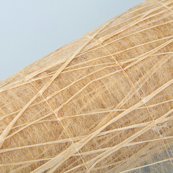 Сетка «Папирус», с фетром, BOZA, натуральный, 0,53 x 4,57 м