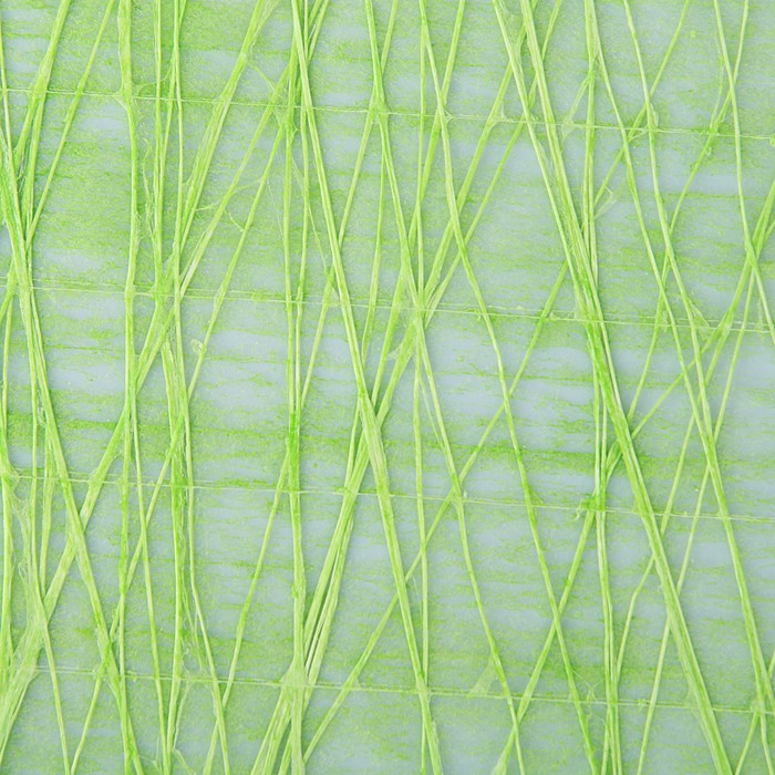 Сетка «Папирус», с фетром, BOZA, светло-зелёный, 0,53 x 4,57 м
