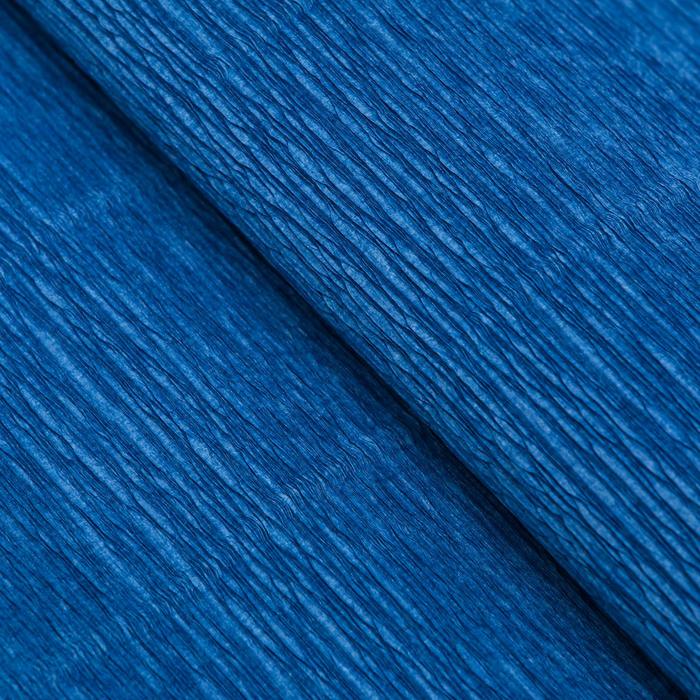 Бумага гофрированная, 615 "Голубая", 0,5 х 2,5 м