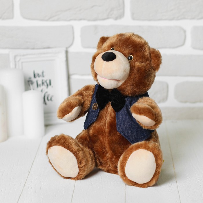 Мягкая музыкальная игрушка "Мишка Романтик"