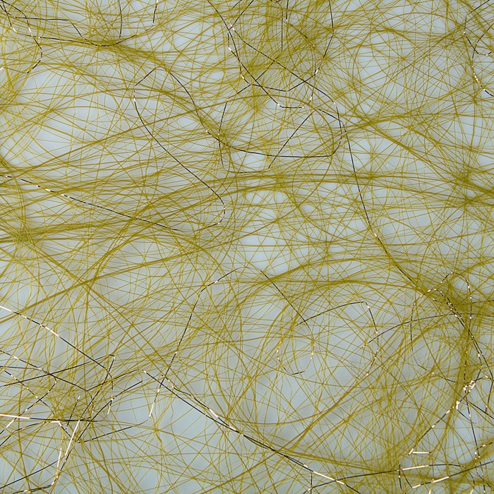 Сизофибер матовый, оливково-золотой, 50 см х 5 м