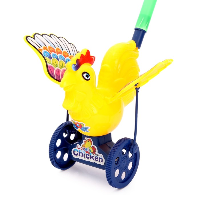 Каталка на палочке "Петушок"