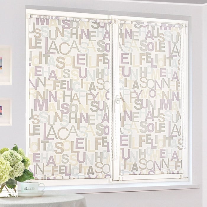 Рулонная штора "Сантайм-рисунок Глория Литера-1", ш. 115 см, в. 170