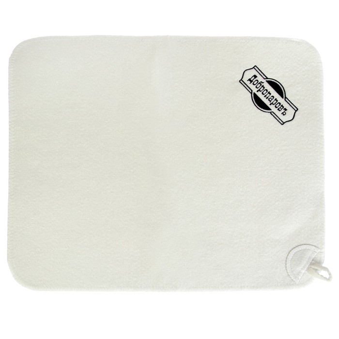 Набор для бани в косметичке "Герой парилки" шапка, коврик, рукавица