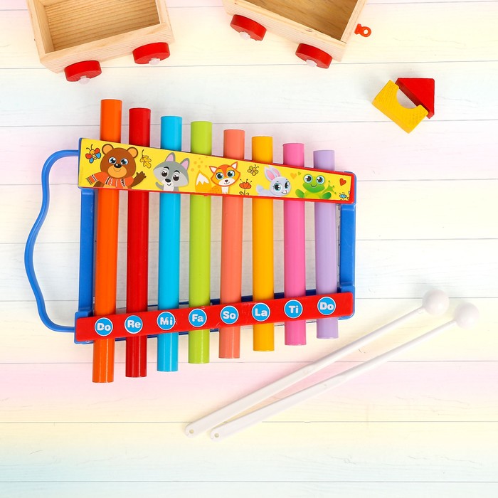 Металлофон «Весёлые зверята»