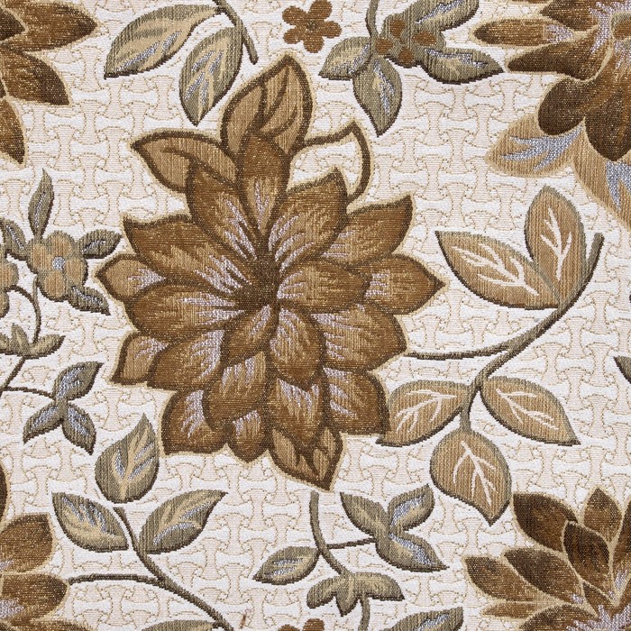 Накидка на кресло "Этель" Роскошь золотой 70х160 см, 30% хлопок,70%п/э