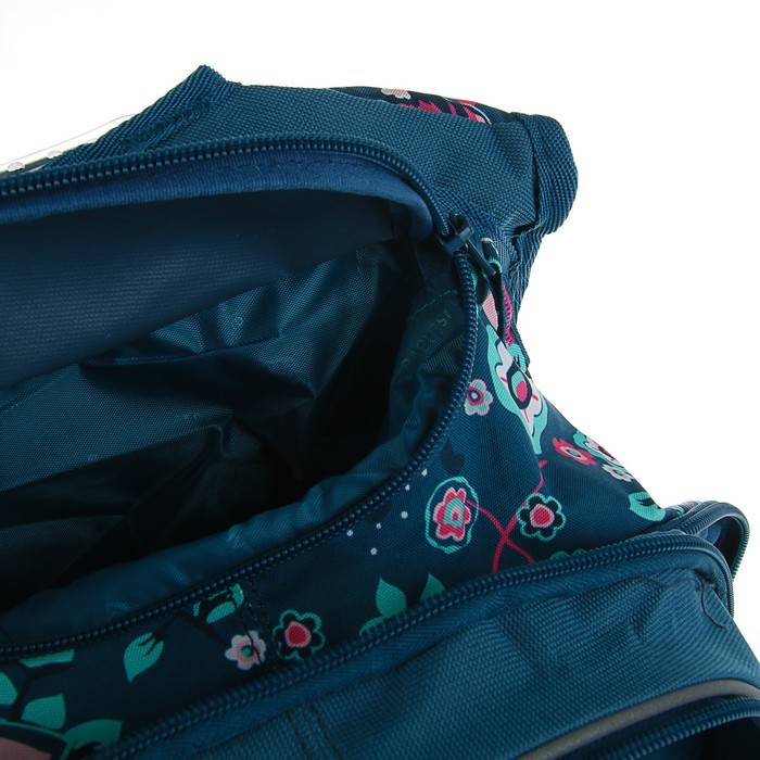 Рюкзак молодежный эргономичная спинка Yes 45*26*20 Spring для девочки, синий 555545