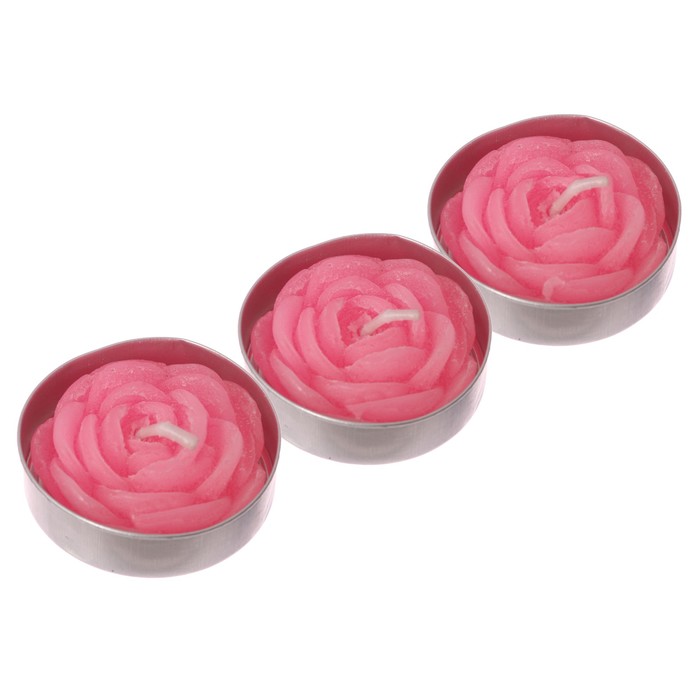 Набор свечей цветы "Расцветай от счастья"