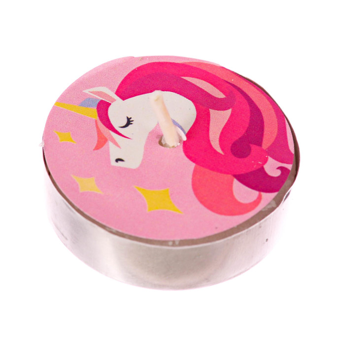 Свеча в открытке "Волшебного исполнения желаний!"