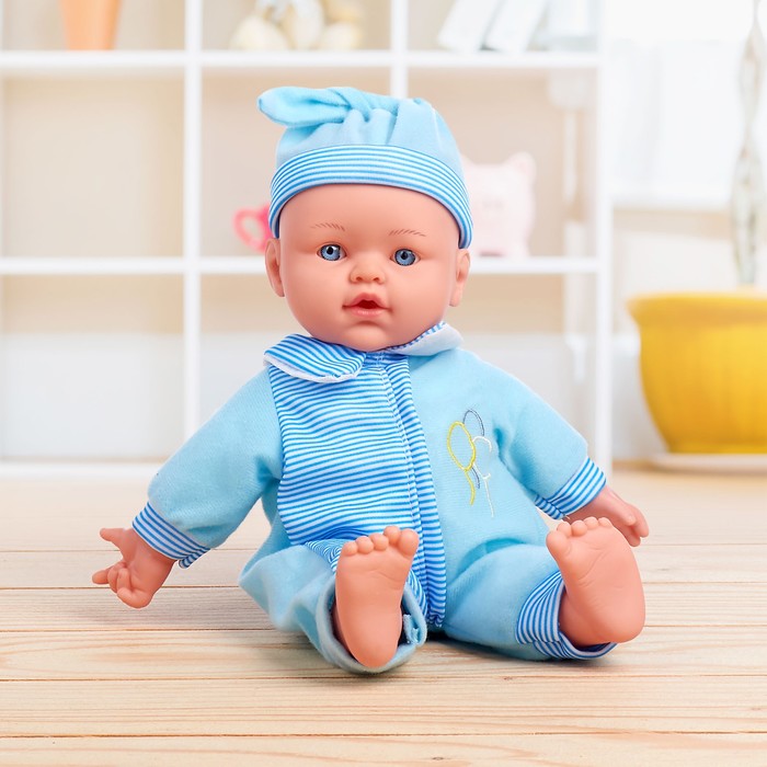 Пупс "Саша" с коляской и аксессуарами, звуковые функции, МИКС