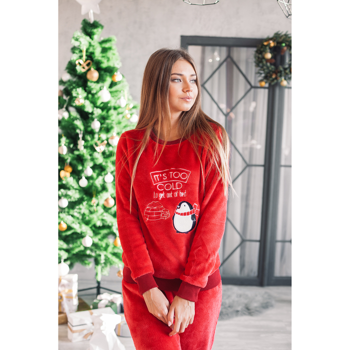 Джемпер женский KAFTAN "It`s cold" бордовый, р-р 48-50, 100% п/э