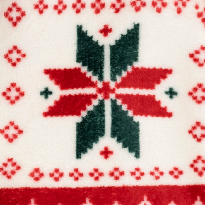 Брюки женские KAFTAN "Орнамент" бордовые, р-р 48-50, 100% п/э, велсофт