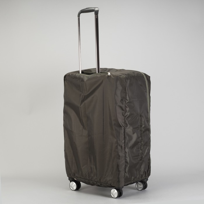 Чехол для чемодана, расширение по периметру, цвет т-хаки