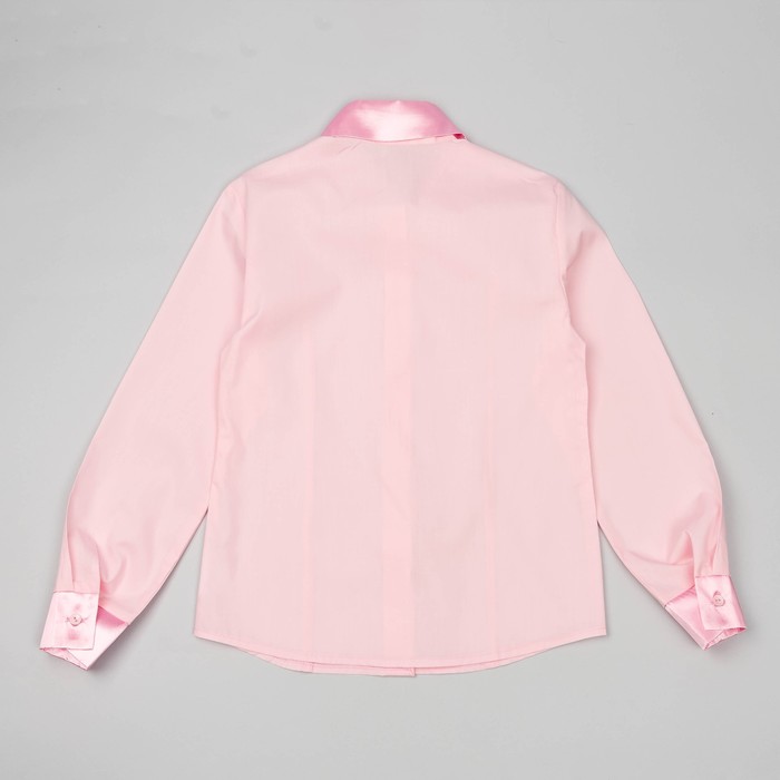 Блузка для девочки, рост 152 см, цвет розовый
