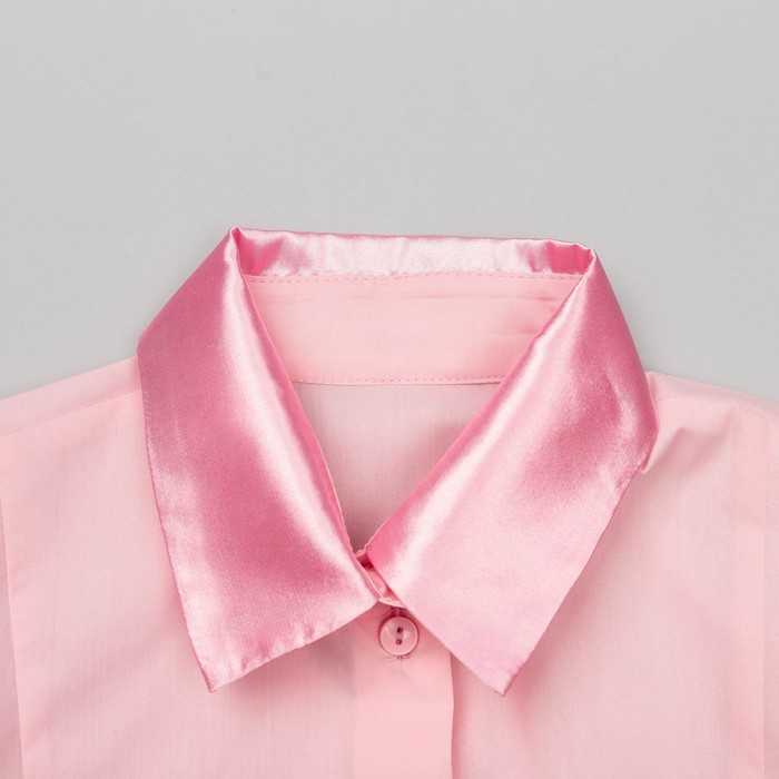 Блузка для девочки, рост 158 см, цвет розовый