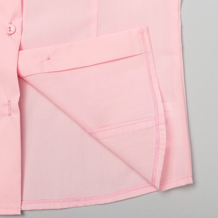 Блузка для девочки, рост 158 см, цвет розовый