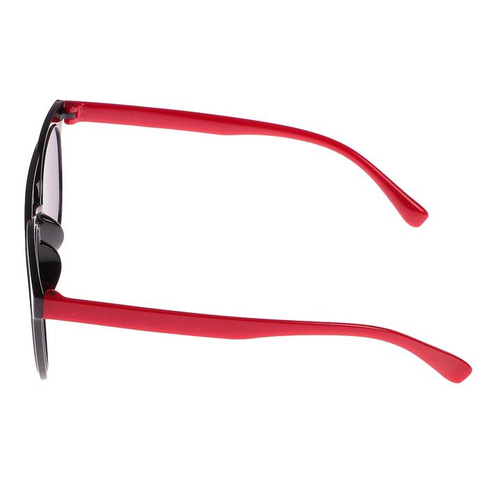 Очки солнцезащитные детские Авиаторы.Оправа и дужки двухцветные,микс,стекла темн 13.5х13.5 см