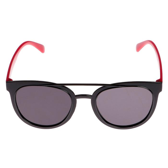 Очки солнцезащитные детские Авиаторы.Оправа и дужки двухцветные,микс,стекла темн 13.5х13.5 см