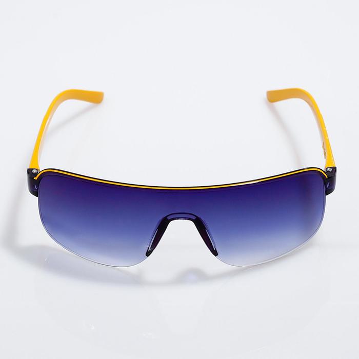 Очки солнцезащитные детские Оверсайз. Оправа "Снайпер" дужки микс, 13.5х12х4 см