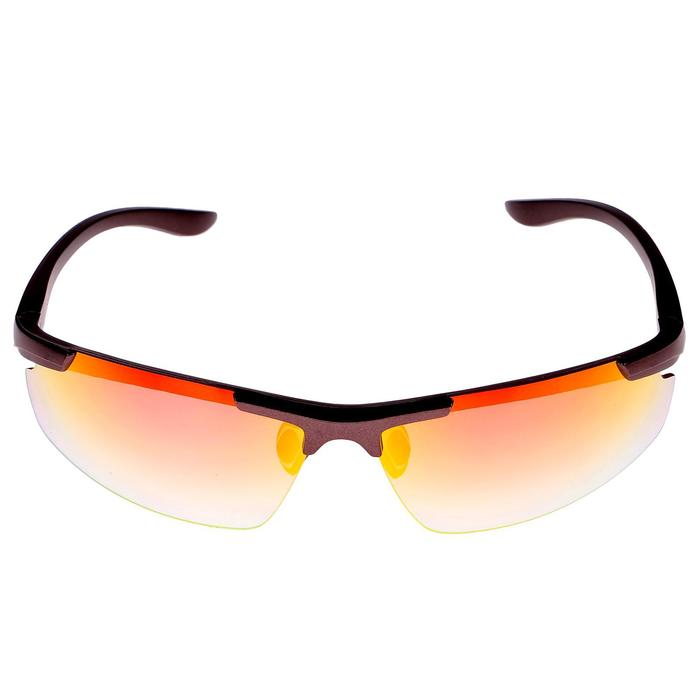 фото Очки спортивные, линзы прозрачные, uv 400, микс, модная оправа