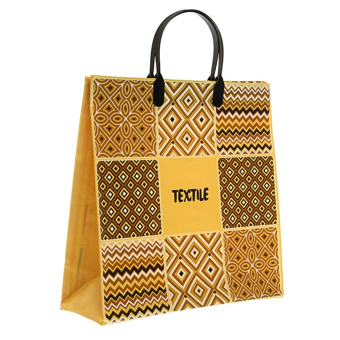 Пакет "Текстиль", мягкий пластик, 30 х 30 см, 150 мкм