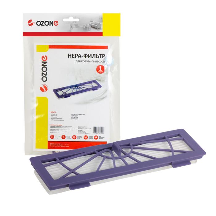 

HEPA-фильтр Ozone HR-81 для робота-пылесоса Neato, синтетический, 1 шт 3649653