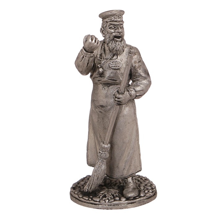 Оловянный солдатик "Дворник"