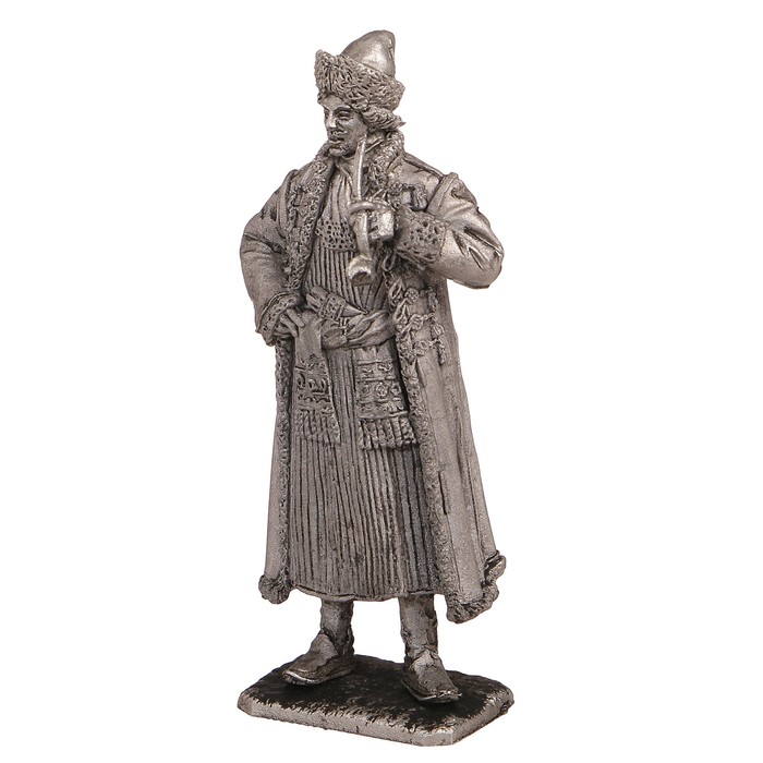 Оловянный солдатик "Петр 1 в польском кафтане, 1697"