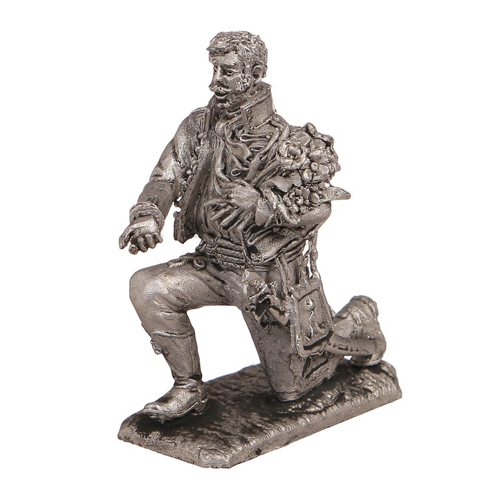 Оловянный солдатик "Офицер полка конных егерей Императорской гвардии"