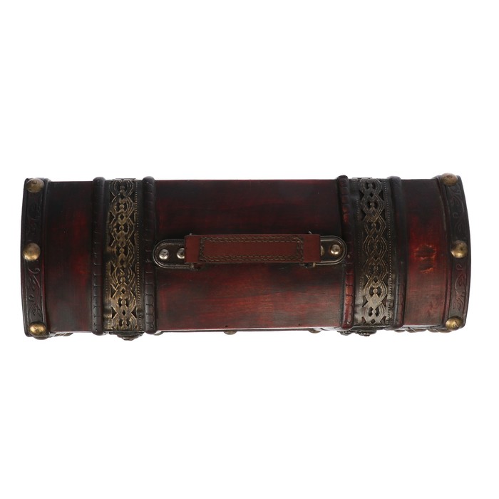 Шкатулка дерево под 2 бутылки "Рыцарь" 20х34х12,5 см