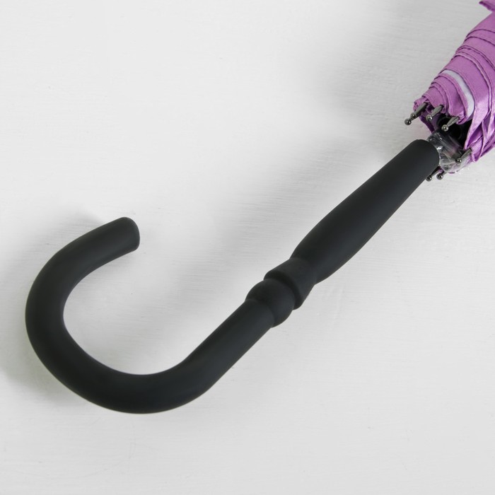 Зонт-трость "Нежность", полуавтоматический, R=48см, цвет розовый