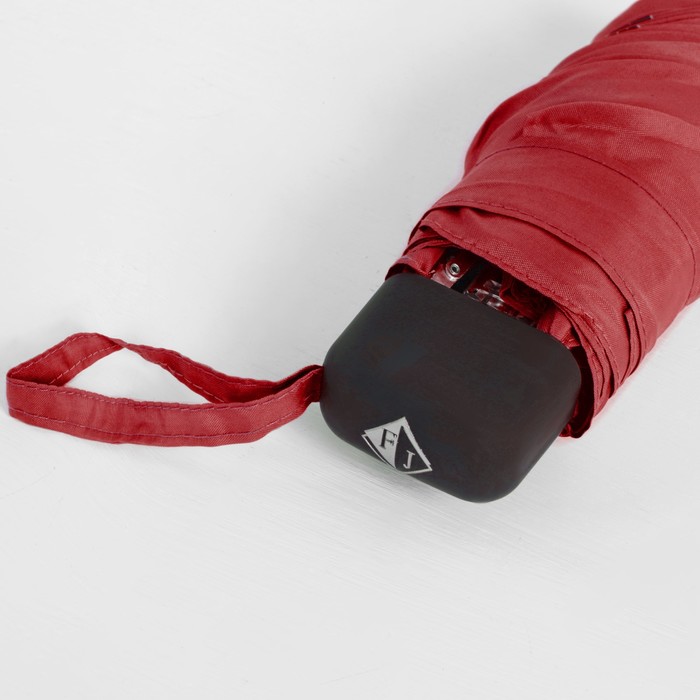 Зонт механический "Кошки в горошке", R=43см, цвет красный