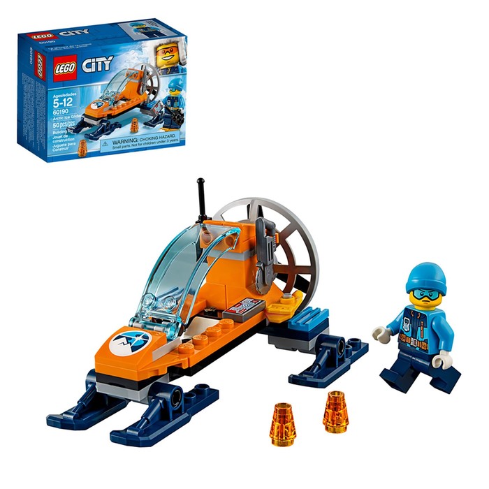 Конструктор "Арктическая экспедиция Аэросани", 50 деталей