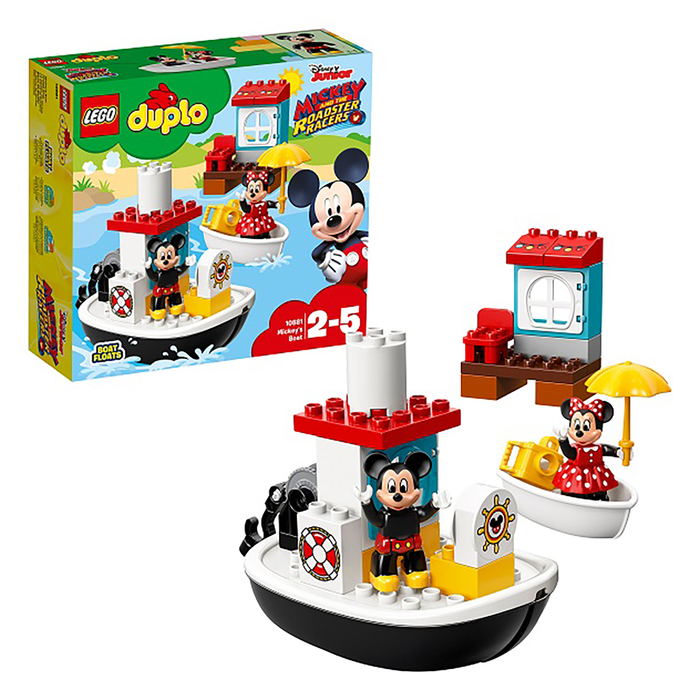 Конструктор "Катер Микки", 28 деталей