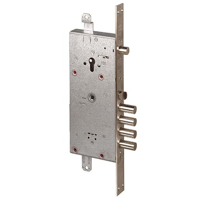 Замок врезной двухсистемный CISA NEW CAMBIO FACILE 57.985.48 A.RT, с блок от ц/м, ключ 44 мм 36679