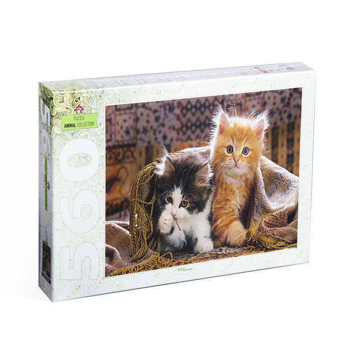 Пазлы "Котята", 560 элементов
