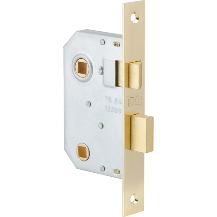 Защелка врезная KALE 251 WC, 44 мм, цвет латунь