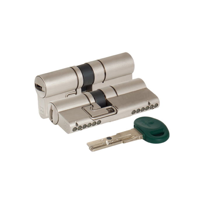 Цилиндровый механизм MOTTURA C31D363601C5, 72/31х10х31 мм, цвет матовый хром