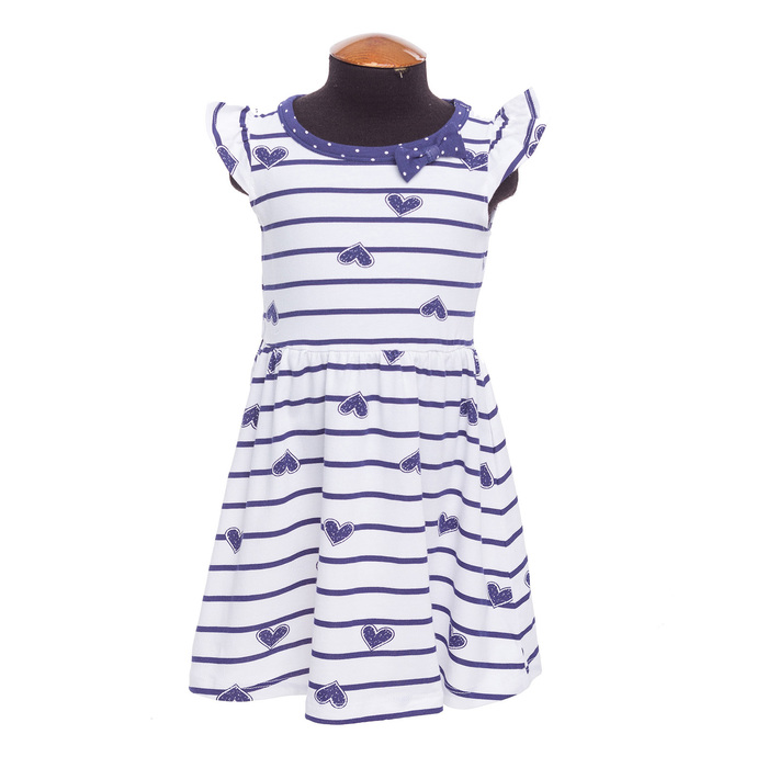 Платье для девочки, рост 128 см, цвет белый DS0035/24