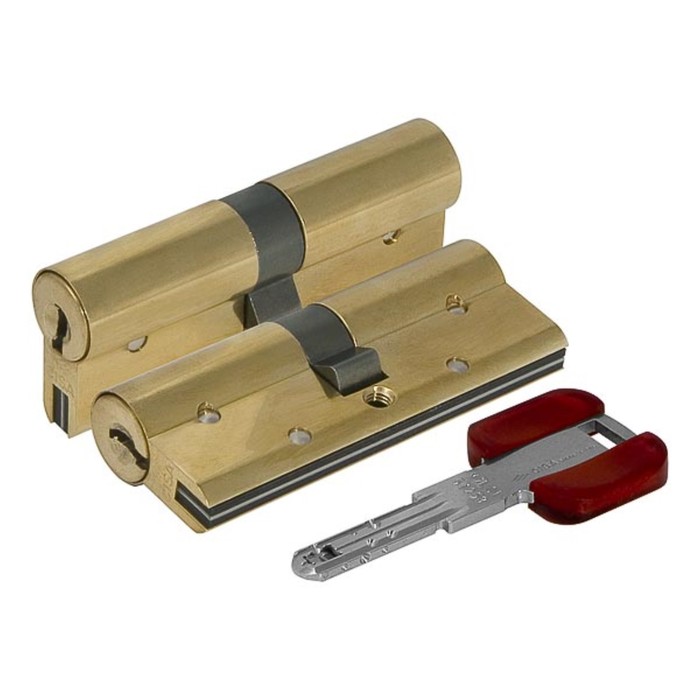 Цилиндровый механизм CISA RS3 OL3S1-13.66, 70/30х10х30 мм, цвет латунь