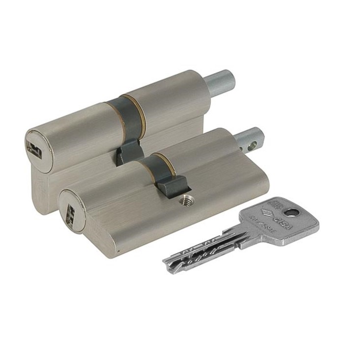 Цилиндровый механизм под вертушку CISA ASTRAL ОА312-28.12, 75/30х10х35 мм, цвет хром