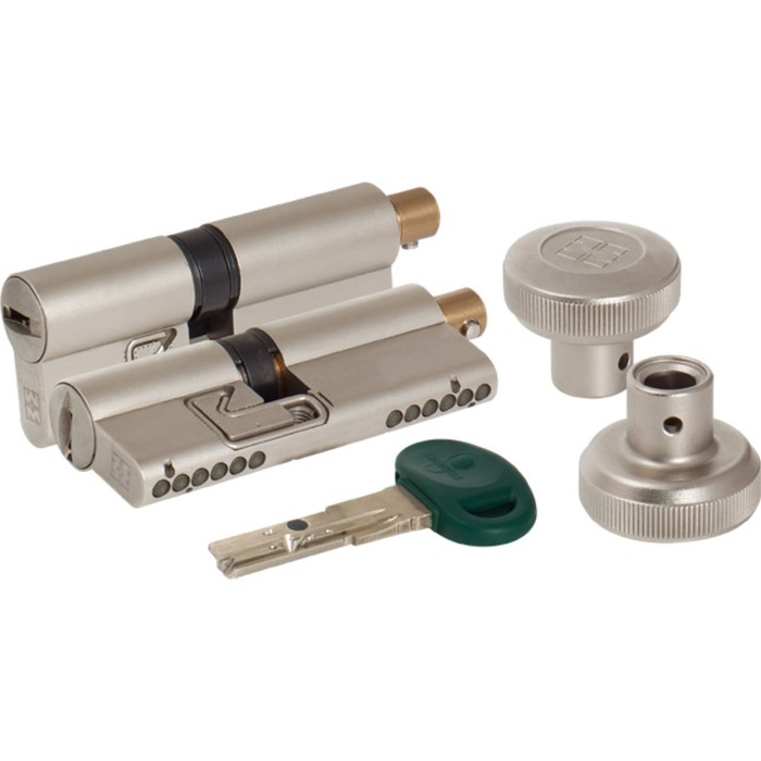 Цилиндровый механизм MOTTURA C31F364601RC5, 82/31х10х41 мм, цвет матовый хром