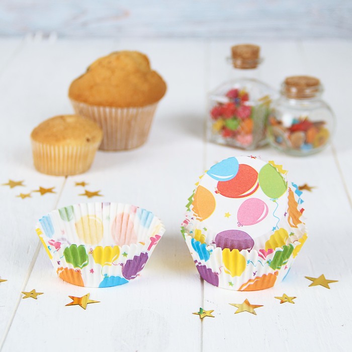 Набор для выпечки кексов "На день Рождения" (некомплект) УЦЕНКА