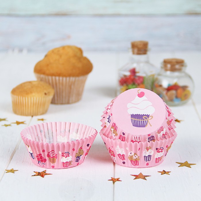 Набор для выпечки кексов "На день рождения малышки" (некомплект) УЦЕНКА