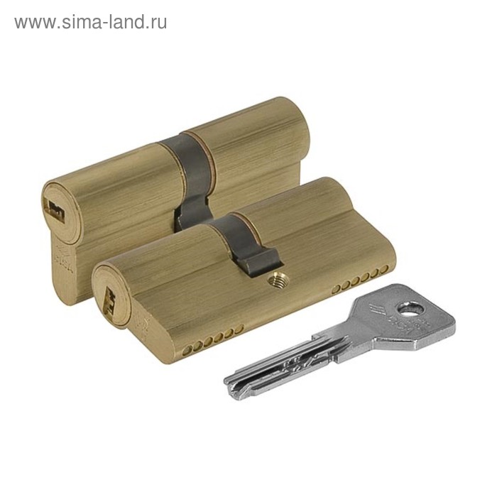 

Цилиндровый механизм CISA ASIX OE300-29.00, 90/40х10х40 мм, цвет латунь