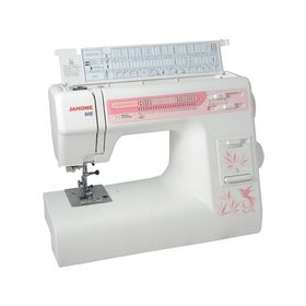 

Швейная машина Janome 90E, 23 операции, горизонтальный челнок, белая