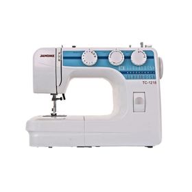 

Швейная машина Janome TC-1218, 19 операций, вертикальный челнок, белая