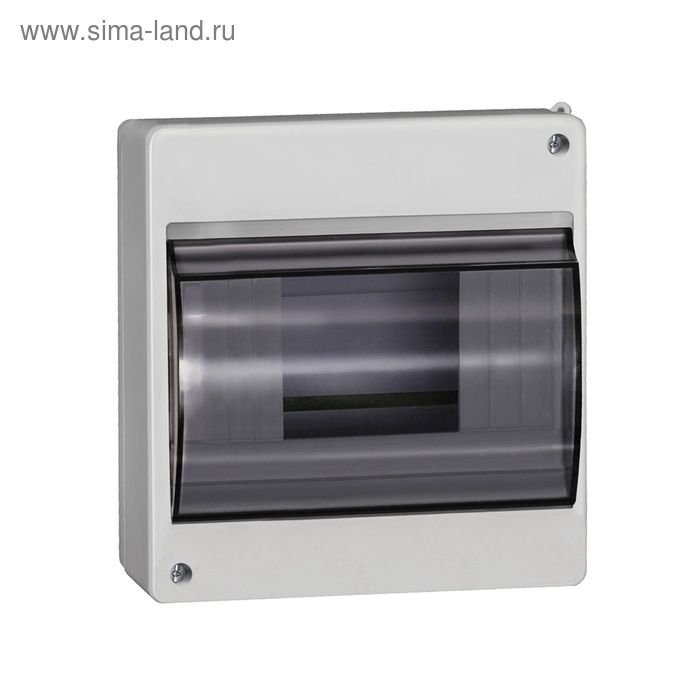 

Бокс IEK КМПн 2/6, на 6 модулей, прозрачная крышка, IP30, пластик