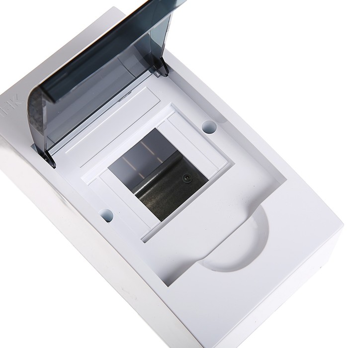 Бокс IEK ЩРН-П-4 (MKP12-N-04-40-20), накладной, пластик, IP40, на 4 мод.