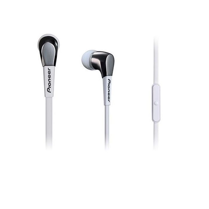 Гарнитура Pioneer SE-CL722T-W, вкладыши, в ушной раковине, провод 1.2 м, белая